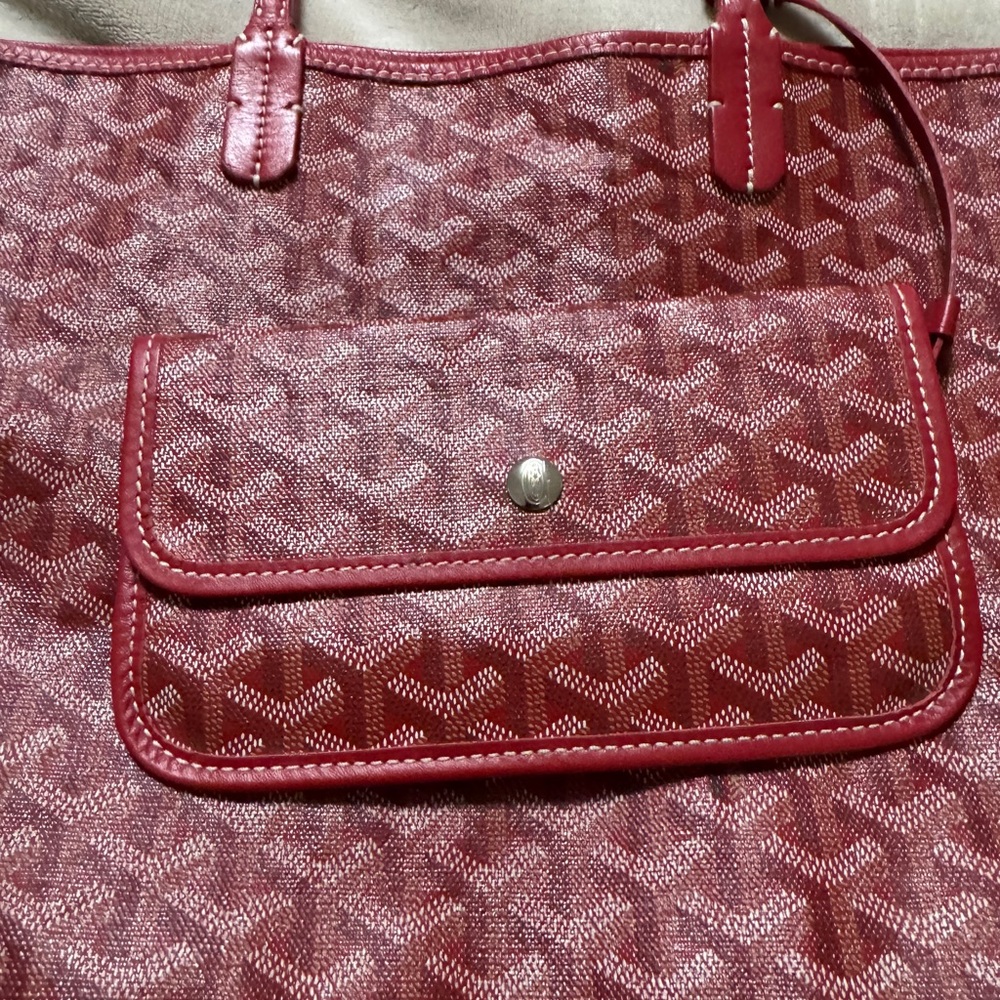 Goyard Red Tote Bag - Picture 4 of 10